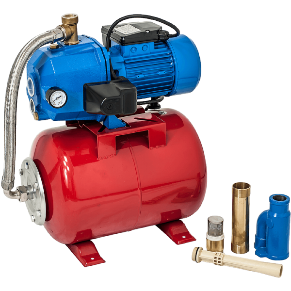 Ejektor-hydroforpump Gmax AUTOJET DP550 – flöde 1,5 m³/h, effekt 0,75 kW, lyfthöjd 60 m | Hydroforpumpar | Vattenpump |