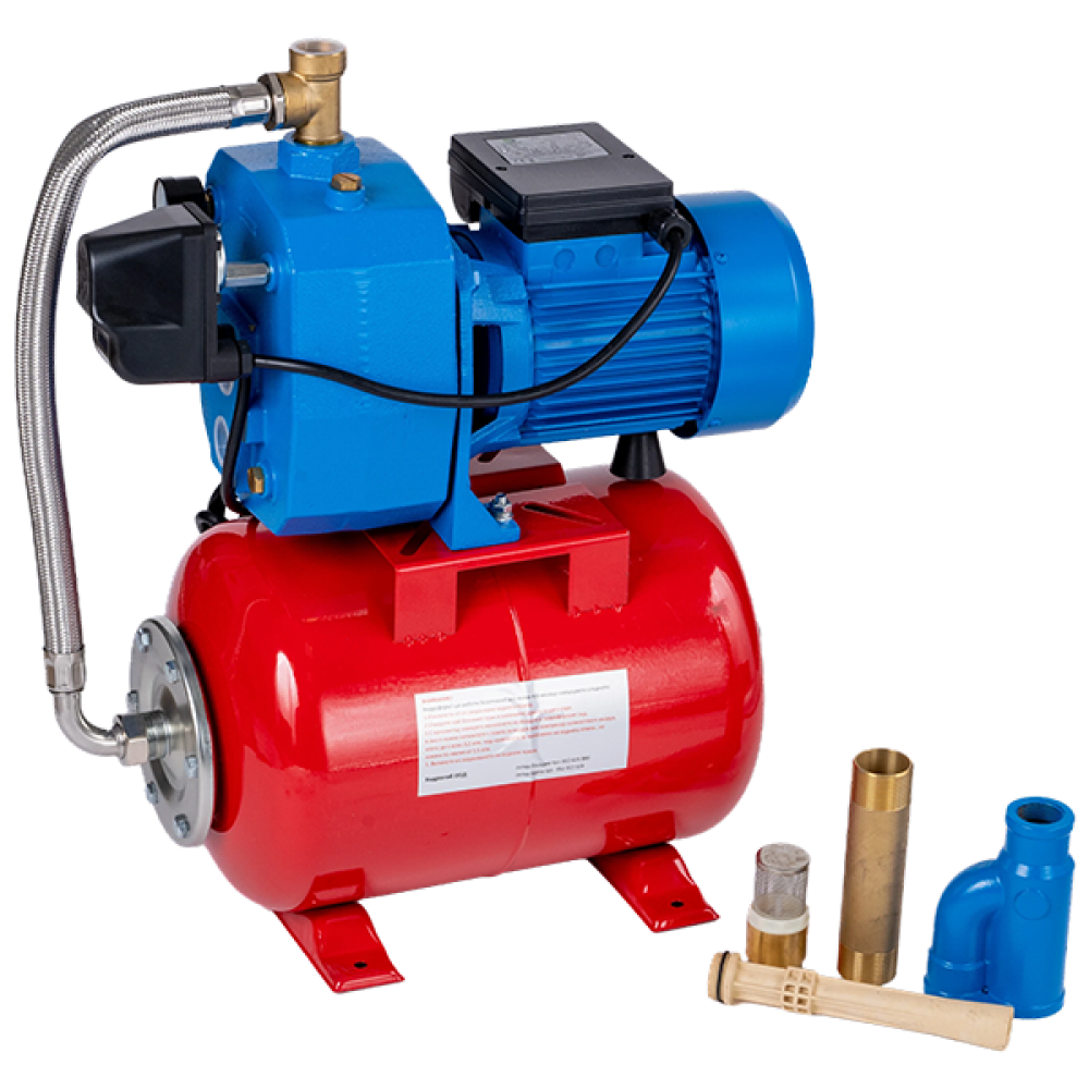 Ejektor-hydroforpump Gmax AUTOJET DP505 – flöde 1,8 m³/h, effekt 1,1 kW, lyfthöjd 80 m | Hydroforpumpar | Vattenpump |