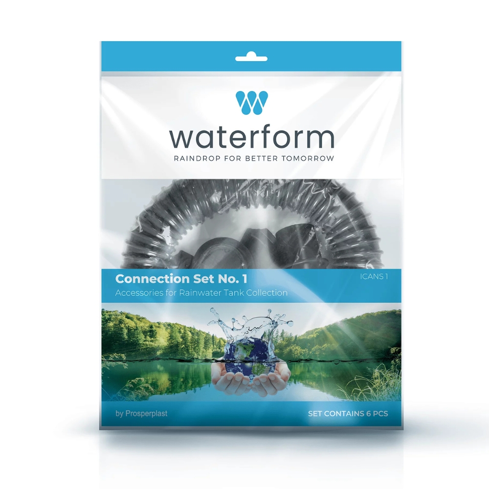 Anslutningssats för regnvattentank Icanset 1 Prosperplast |  |  |