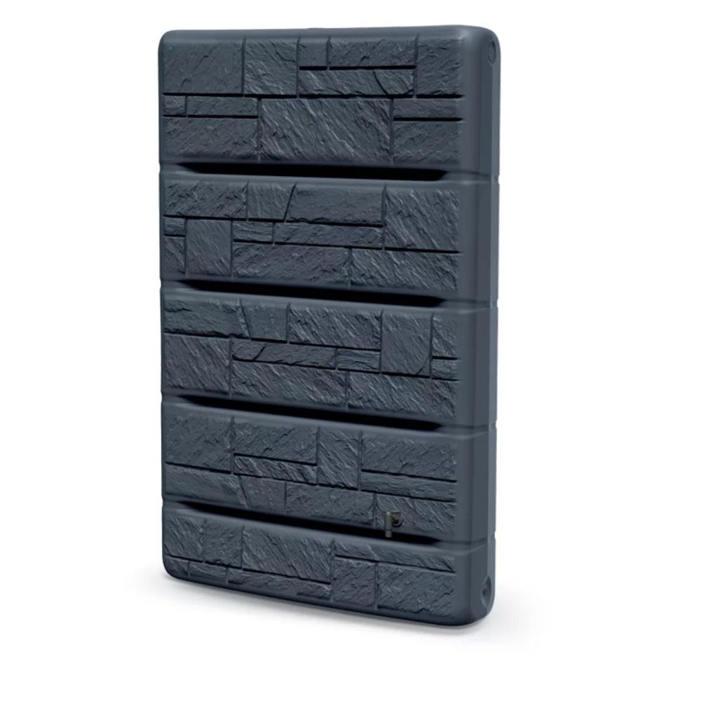 Regnvattentanken Prosperplast Arves Wall Stone, 400L, Antracit | Regnvattentankar | Vattentankar |