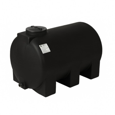 Vattentank dricksvatten MAVIL, cylindrisk horisontell 1500 L (svart) - Produktjämförelse