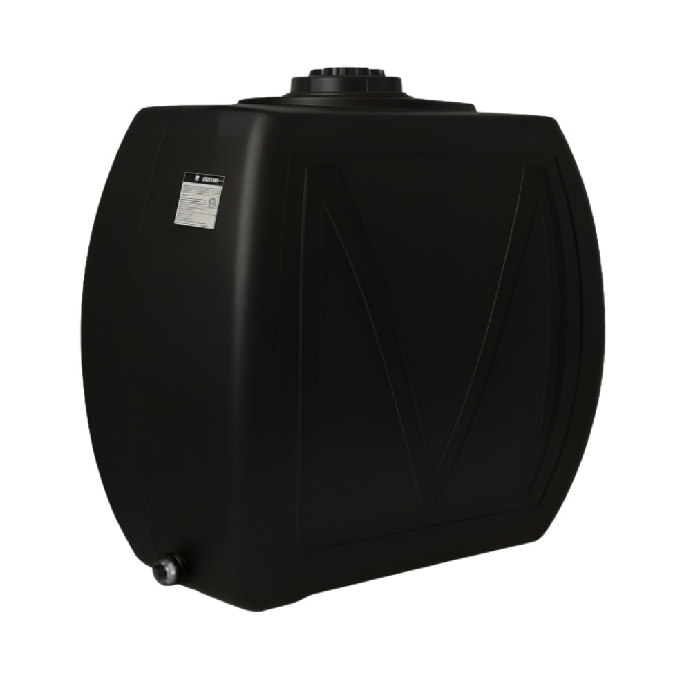 Vattentank dricksvatten MAVIL, parallellepipedisk Classic Narrow 1000 L (svart) | Vattentankar dricksvatten |  |
