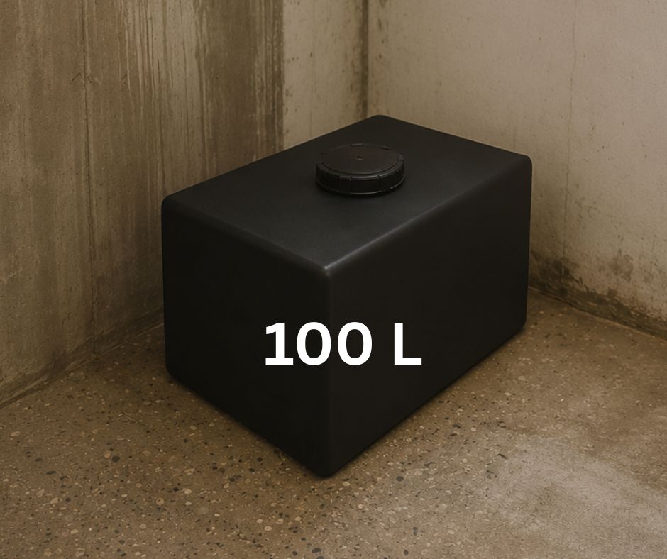100-liters vattentankar